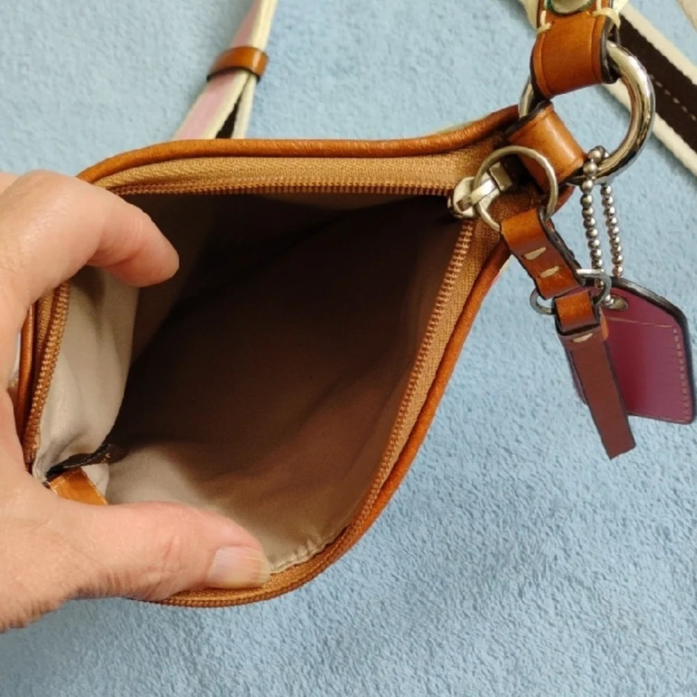 Coach Crossbody Bag with Signature Pattern